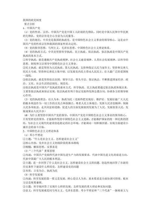 政党制度