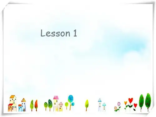 2024年人教版新起点小学英语三年级下册Unit4MyFamilyLesson1课件1