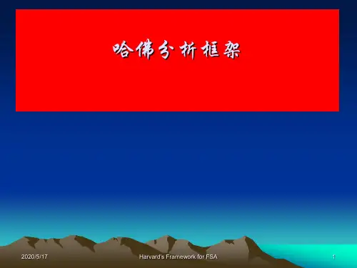 哈佛分析框架