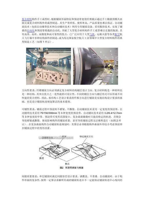 复合材料自动铺放CADCAM软件技术