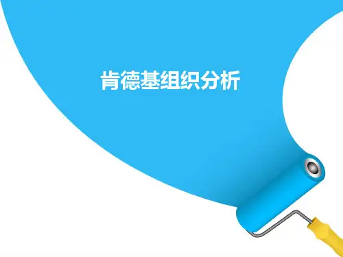 肯德基组织分析