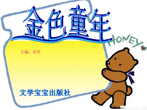《金色童年》PPT课件