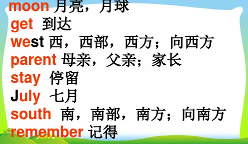 外研版五年级英语下册第六册第六模块I_went_there_last_year教学课件.ppt