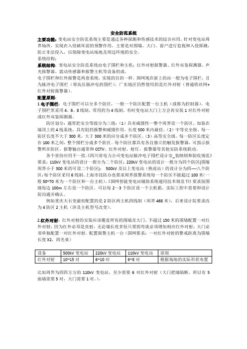 安全防范系统