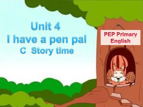 六年级上册英语课件-Unit4 I have a pen pal