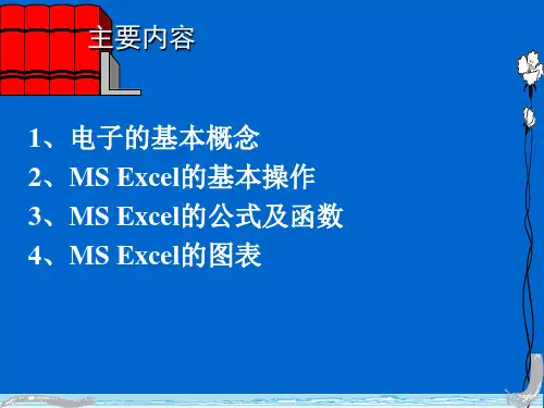 Excel学习讲义共36页文档