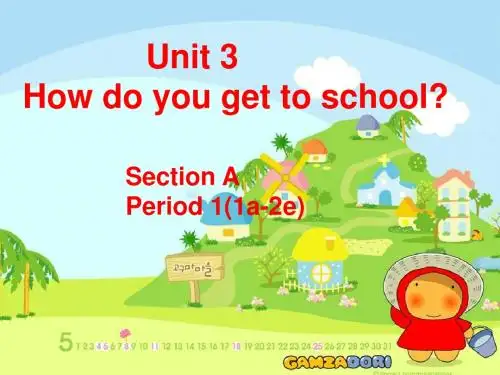 2013版新目标英语七年级下Unit3_A-1