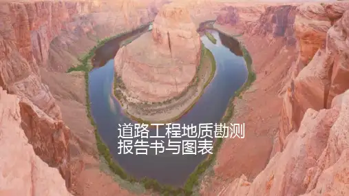 工程岩土的评价与图标编制—工程地质勘测报告书的内容