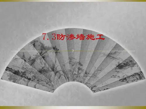 防渗墙课件
