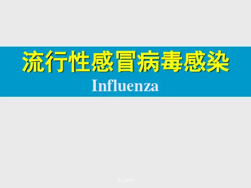 流行性感冒病毒感染