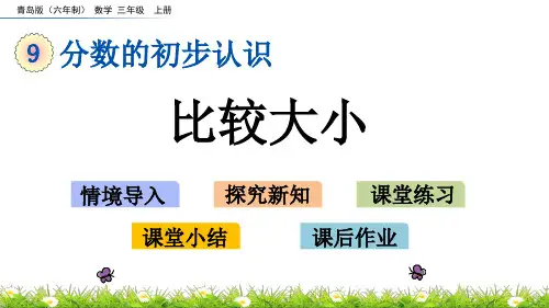 2022年青岛版(六三制)小学《比较大小》精品课件(推荐)