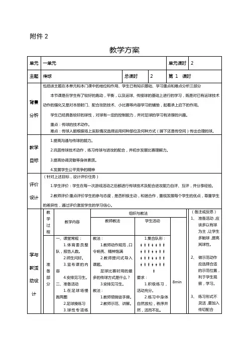 小学足球--脚内侧传球
