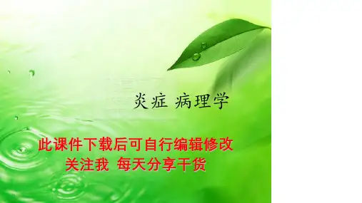 炎症 病理学PPT课件
