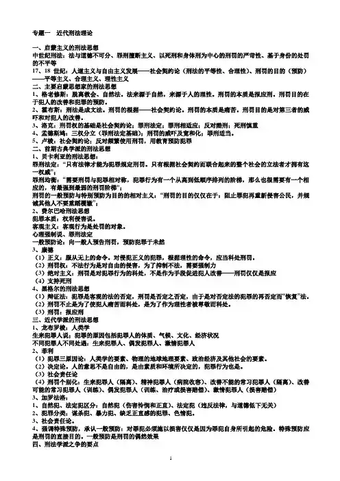 刑法理论