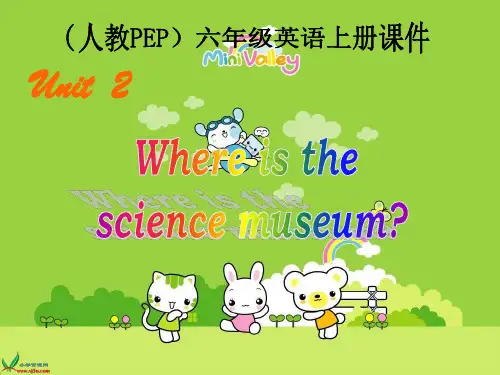 六年级英语上册 Where Is the Science Museum课件 人教PEP