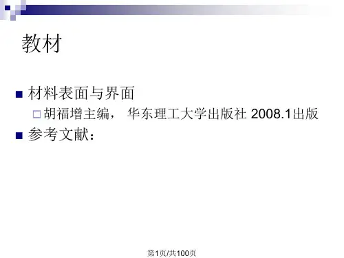 材料表面与界面