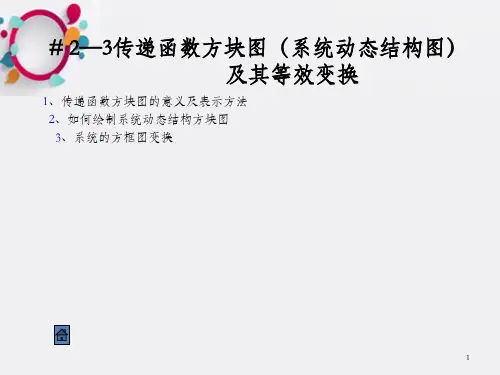 传递函数方块图(系统动态结构图)及其等效变换_OK