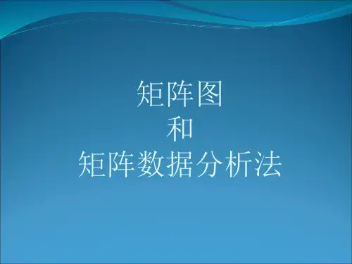 矩阵图