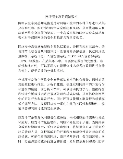 网络安全态势感知架构