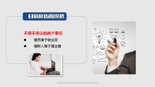 最新保险公司增员意愿启动增员让我们走的更远