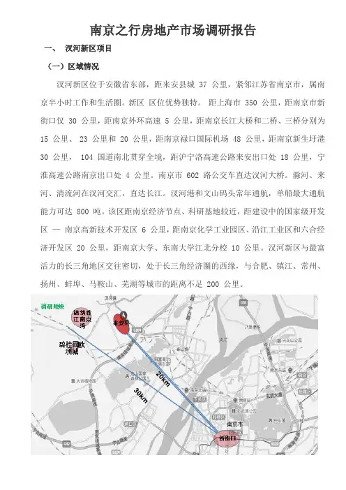 南京房地产调研报告