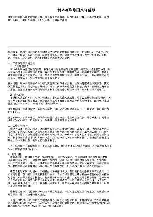 制冰机维修图文详解版