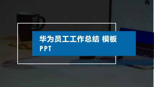 华为员工工作总结 模板PPT