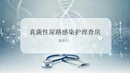 真菌性尿路感染护理查房PPT课件