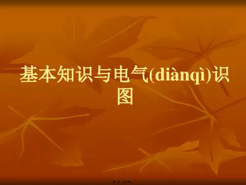 电气基础与电气识图(1)