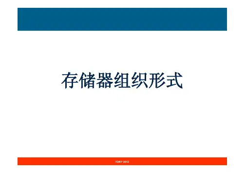 存储器组织