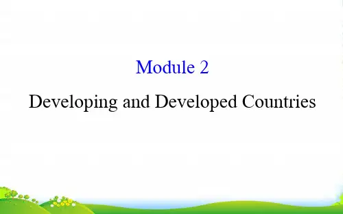高考英语(外研版)一轮复习课件：必修3+Module+2