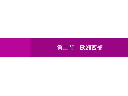 人教版初中地理七年级下册精品教学课件 第8章 第2节 第1课时 工业密集,发达国家集中