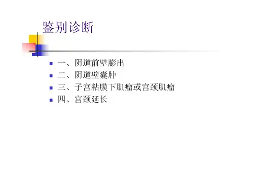 子宫脱垂课件2