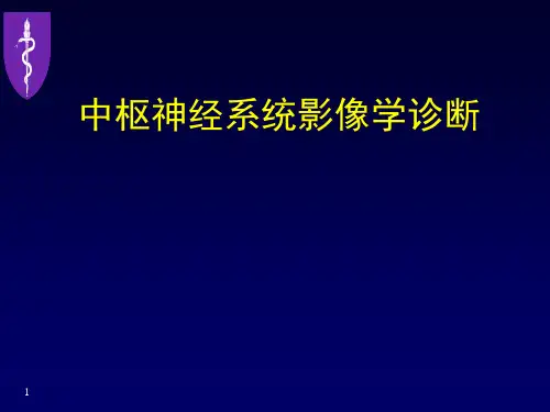 中枢神经系统影像学ppt课件