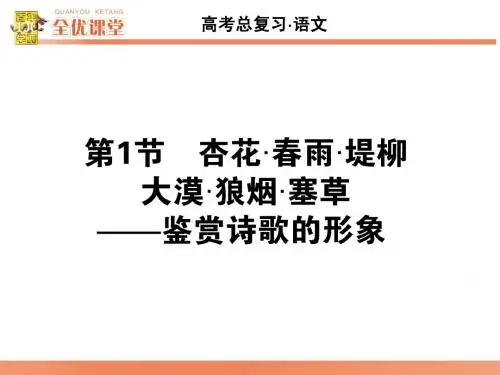 诗歌形象