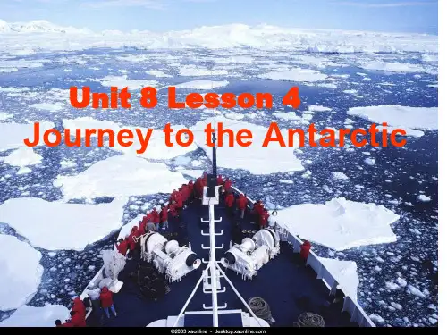 Lesson4JourneytotheAntarctic
