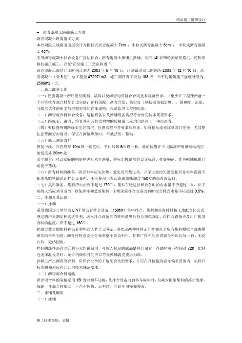 混凝土道路施工方案.doc