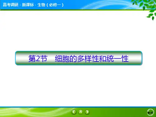 高考调研精讲精练人教必修1生物1-2