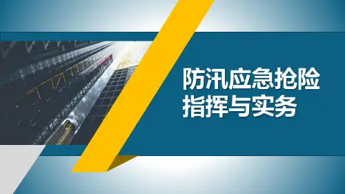 防汛应急抢险指挥与实务