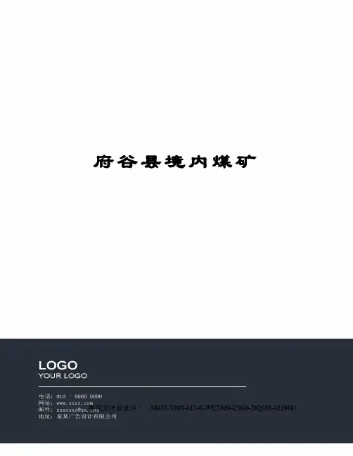 府谷县境内煤矿优选稿
