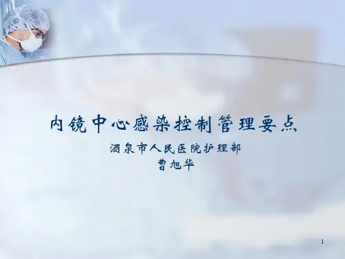 内镜感控PPT参考幻灯片