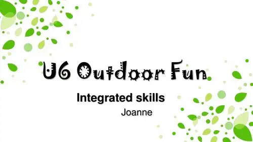 牛津译林版英语七下(初一)Unit6 Integrated skills (共28张PPT)