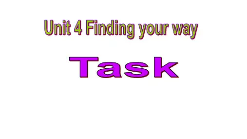 牛津译林版7BUnit 4 Finding your way Task(共21张PPT)