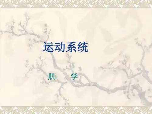 中国药科大学生理学骨骼肌-精选文档