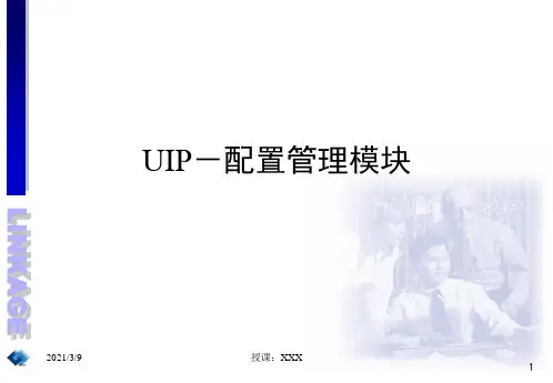 UIP-配置管理PPT课件