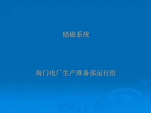 ABB励磁系统