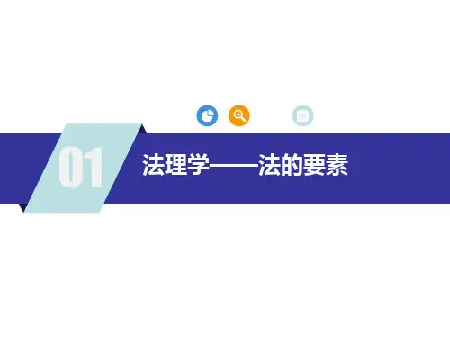 法理学——法的要素