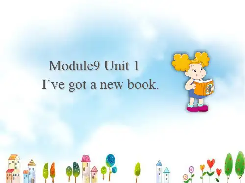 三年级英语下册课件-Module 9 Unit 1 I've got a new book4-外研版（三起）