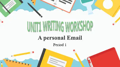 Unit+1+Writing+Workshop高中英语北师大版(2019)必修第一册