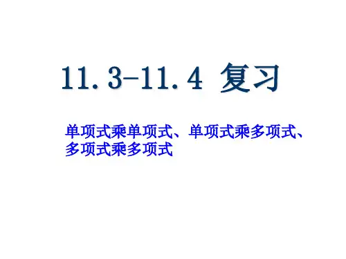 11.3-11.4复习